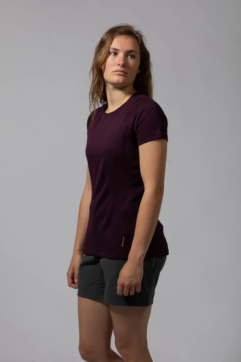 Montane Womens Dart T-Shirt - Saskatoon Berry-2